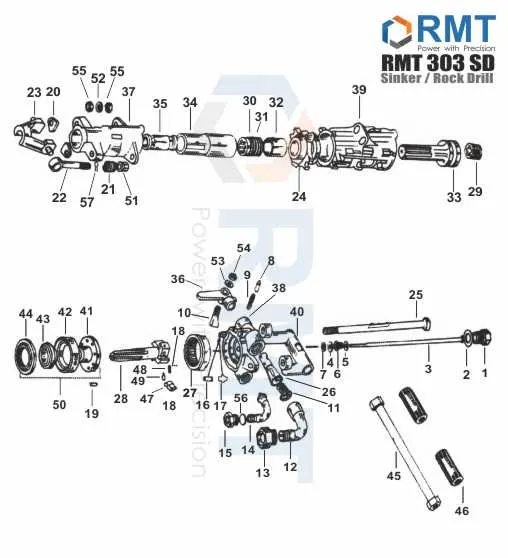RMT 3/30 SD - Pneumatic Rock Drill